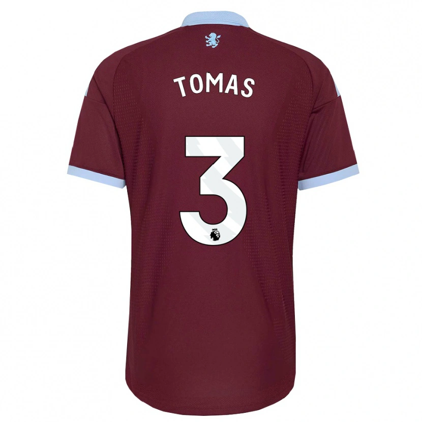 Danxen Kvinder Paula Tomás #3 Kornblomstblå Vinrød Hjemmebane Spillertrøjer 2026/27 Trøje T-Shirt