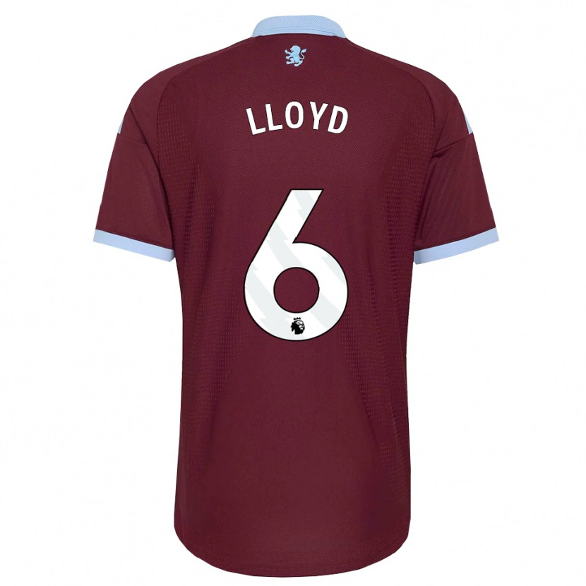 Danxen Kvinder Olly Lloyd #6 Kornblomstblå Vinrød Hjemmebane Spillertrøjer 2026/27 Trøje T-Shirt
