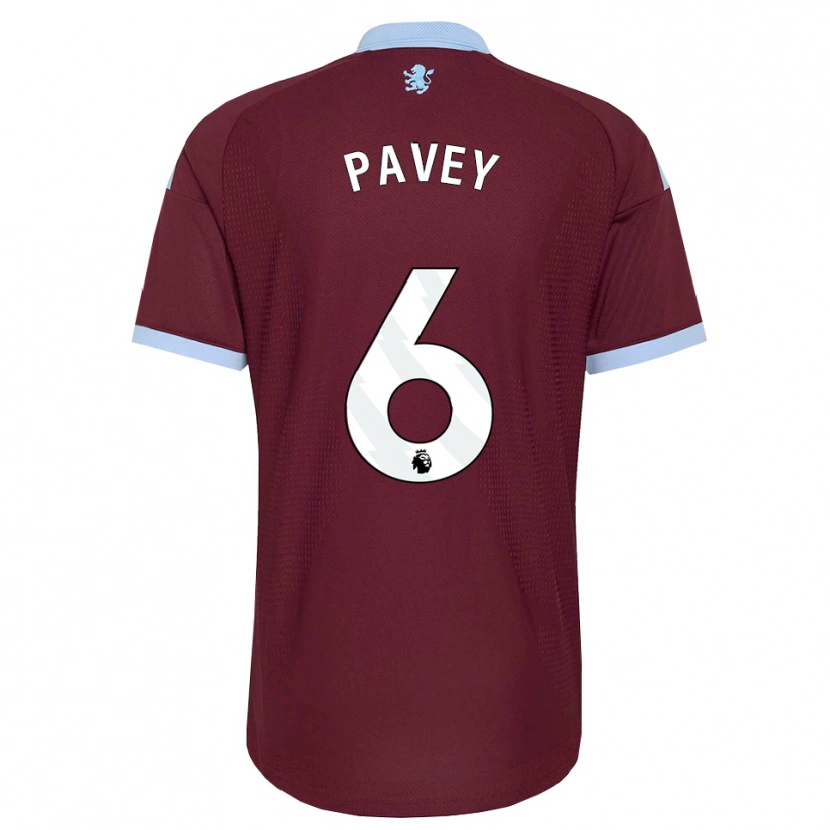 Danxen Kvinder Charlie Pavey #6 Kornblomstblå Vinrød Hjemmebane Spillertrøjer 2026/27 Trøje T-Shirt