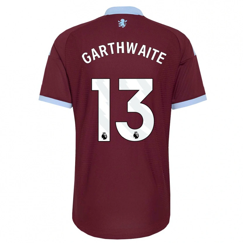 Danxen Kvinder Jayden Garthwaite #13 Kornblomstblå Vinrød Hjemmebane Spillertrøjer 2026/27 Trøje T-Shirt