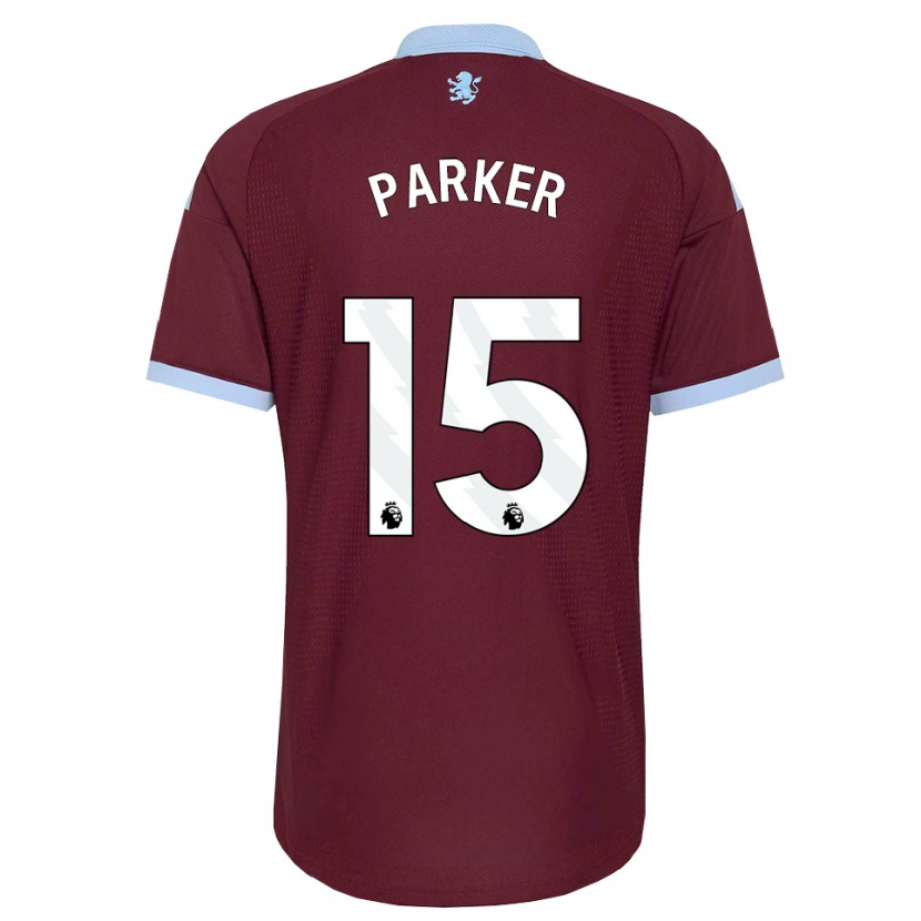 Danxen Kvinder Lucy Parker #15 Kornblomstblå Vinrød Hjemmebane Spillertrøjer 2026/27 Trøje T-Shirt