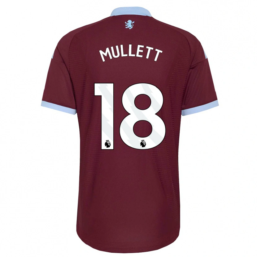 Danxen Kvinder Georgia Mullett #18 Kornblomstblå Vinrød Hjemmebane Spillertrøjer 2026/27 Trøje T-Shirt