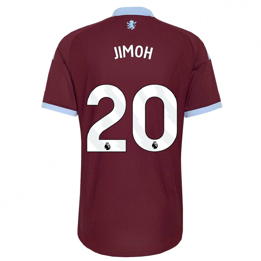 Danxen Kvinder Jamaldeen Jimoh-Aloba #20 Kornblomstblå Vinrød Hjemmebane Spillertrøjer 2026/27 Trøje T-Shirt