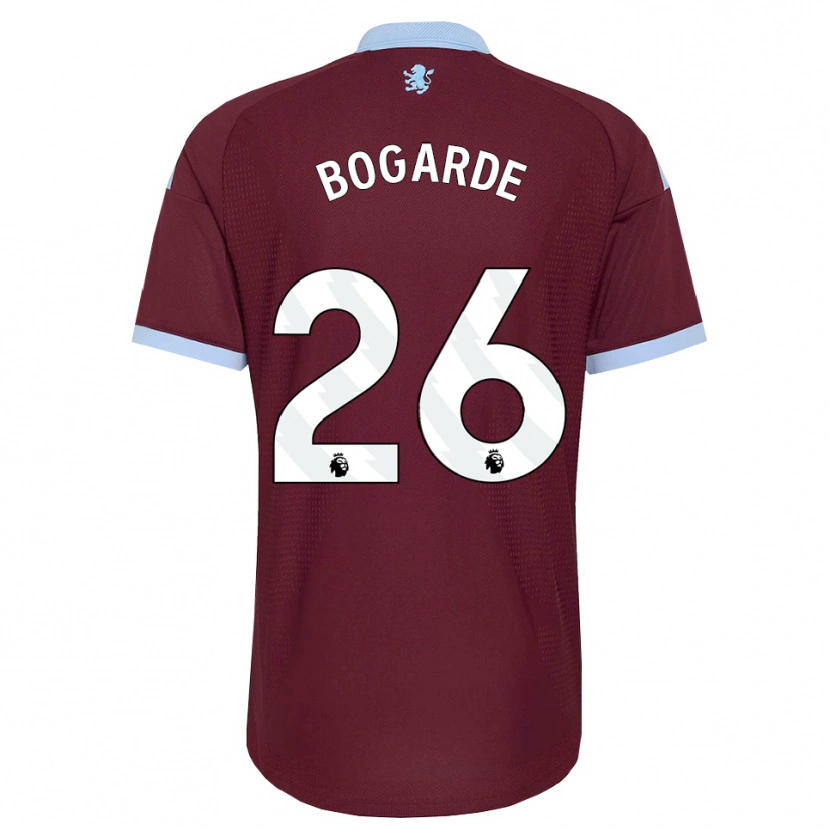 Danxen Kvinder Lamare Bogarde #26 Kornblomstblå Vinrød Hjemmebane Spillertrøjer 2026/27 Trøje T-Shirt