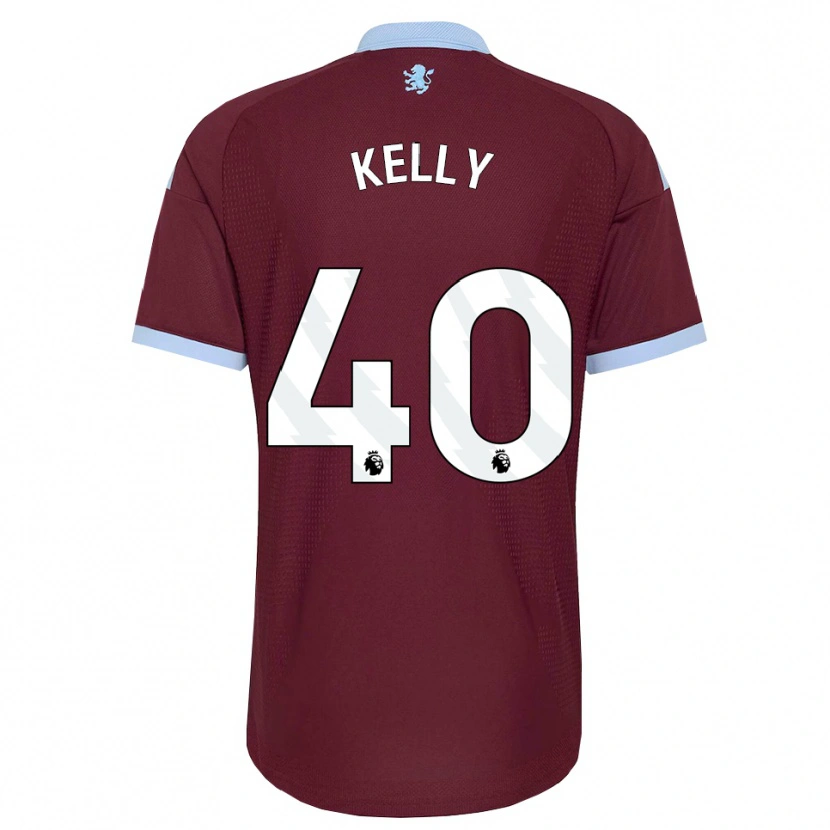 Danxen Kvinder Soffia Kelly #40 Kornblomstblå Vinrød Hjemmebane Spillertrøjer 2026/27 Trøje T-Shirt