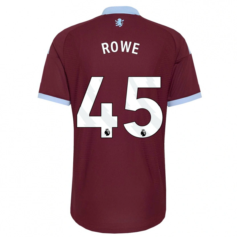 Danxen Kvinder Triston Rowe #45 Kornblomstblå Vinrød Hjemmebane Spillertrøjer 2026/27 Trøje T-Shirt