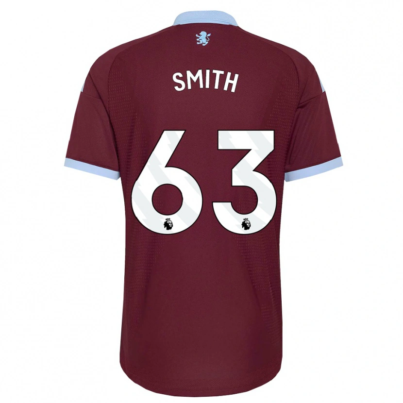 Danxen Kvinder Kerr Smith #63 Kornblomstblå Vinrød Hjemmebane Spillertrøjer 2026/27 Trøje T-Shirt