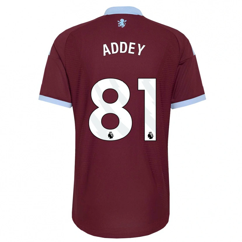 Danxen Kvinder Farid Addey #81 Kornblomstblå Vinrød Hjemmebane Spillertrøjer 2026/27 Trøje T-Shirt