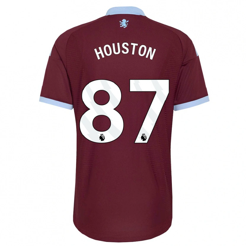 Danxen Kvinder Theo Houston #87 Kornblomstblå Vinrød Hjemmebane Spillertrøjer 2026/27 Trøje T-Shirt