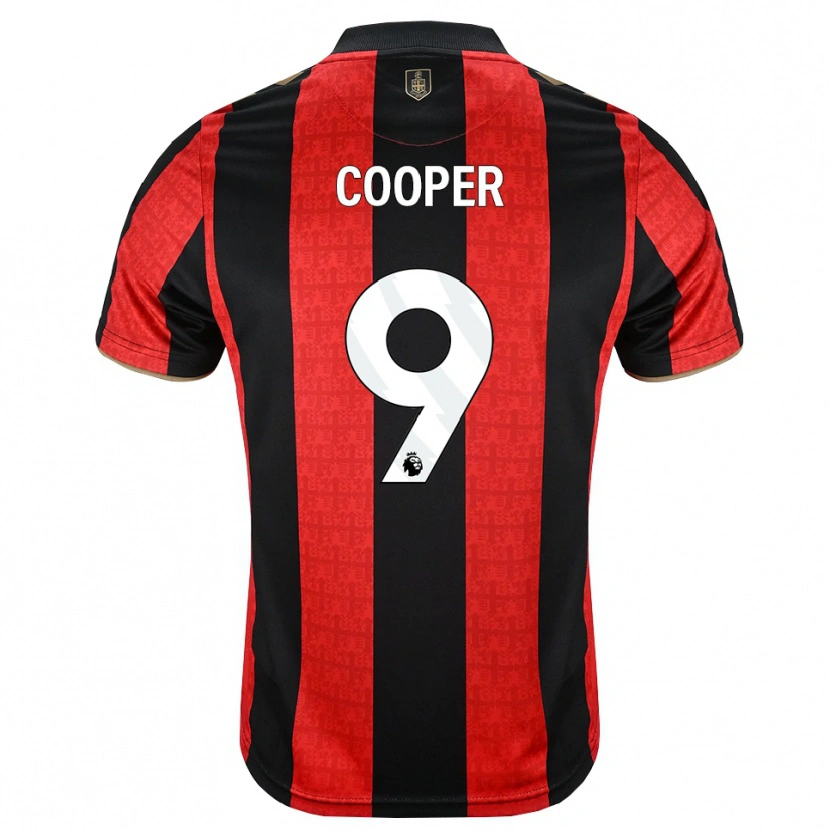 Danxen Kvinder Lucy Cooper #9 Gyldengul Rød Sort Hjemmebane Spillertrøjer 2026/27 Trøje T-Shirt