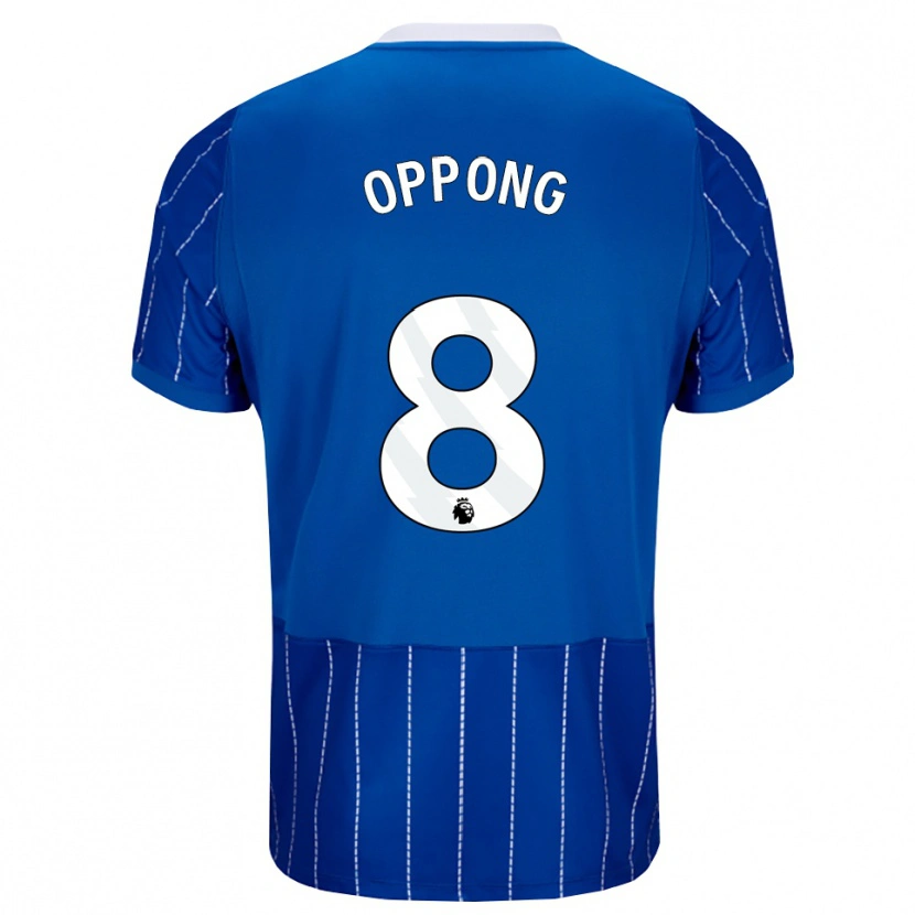 Danxen Kvinder Raffaele Oppong #8 Mellemblå Hvid Hjemmebane Spillertrøjer 2026/27 Trøje T-Shirt