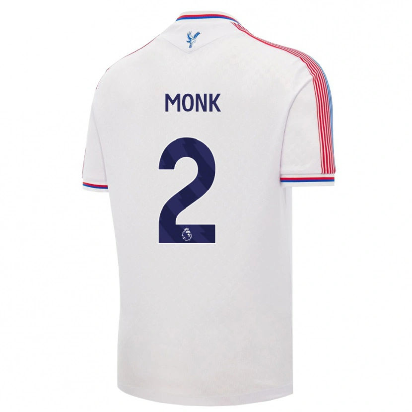 Danxen Kvinder Dylan Monk #2 Hvid Rød Blå Hjemmebane Spillertrøjer 2026/27 Trøje T-Shirt