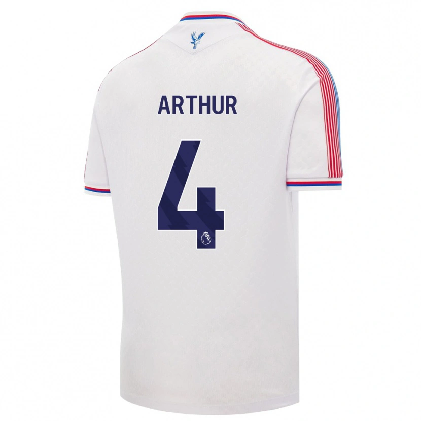 Danxen Kvinder Chloe Arthur #4 Hvid Rød Blå Hjemmebane Spillertrøjer 2026/27 Trøje T-Shirt