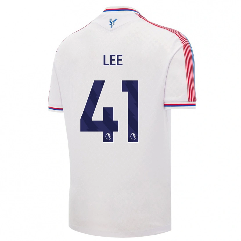 Danxen Kvinder Harry Lee #41 Hvid Rød Blå Hjemmebane Spillertrøjer 2026/27 Trøje T-Shirt