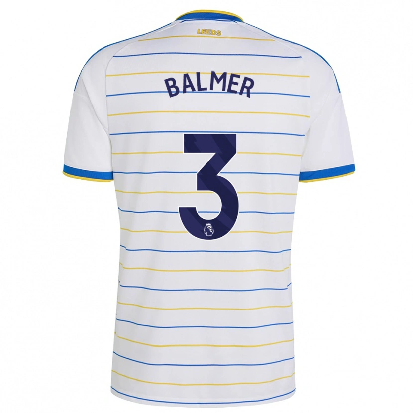 Danxen Kvinder Liam Balmer #3 Rød Gul Blå Hjemmebane Spillertrøjer 2026/27 Trøje T-Shirt