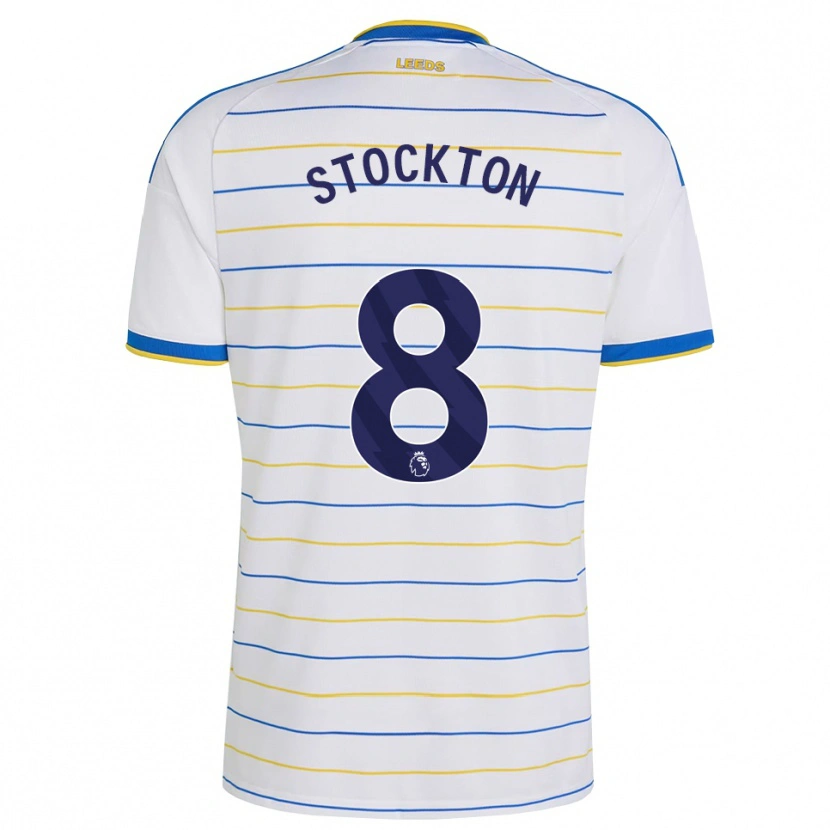 Danxen Kvinder Tom Stockton #8 Rød Gul Blå Hjemmebane Spillertrøjer 2026/27 Trøje T-Shirt