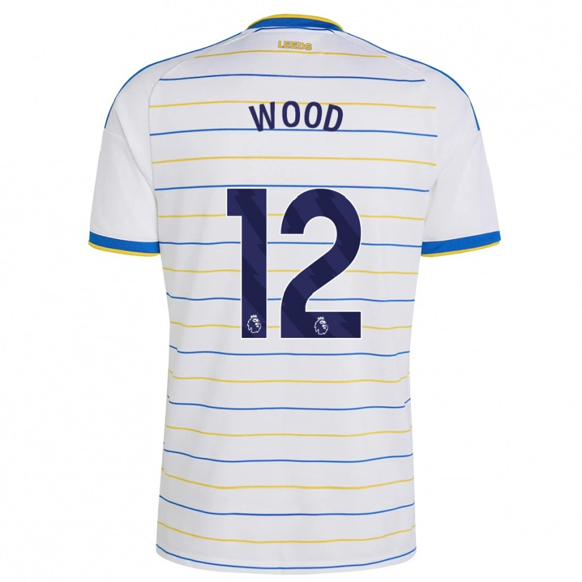 Danxen Kvinder Oliver Wood #12 Rød Gul Blå Hjemmebane Spillertrøjer 2026/27 Trøje T-Shirt