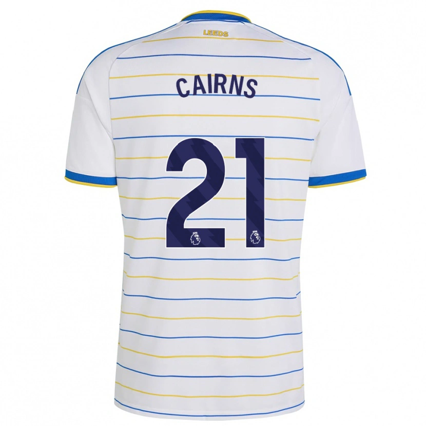 Danxen Kvinder Alex Cairns #21 Rød Gul Blå Hjemmebane Spillertrøjer 2026/27 Trøje T-Shirt