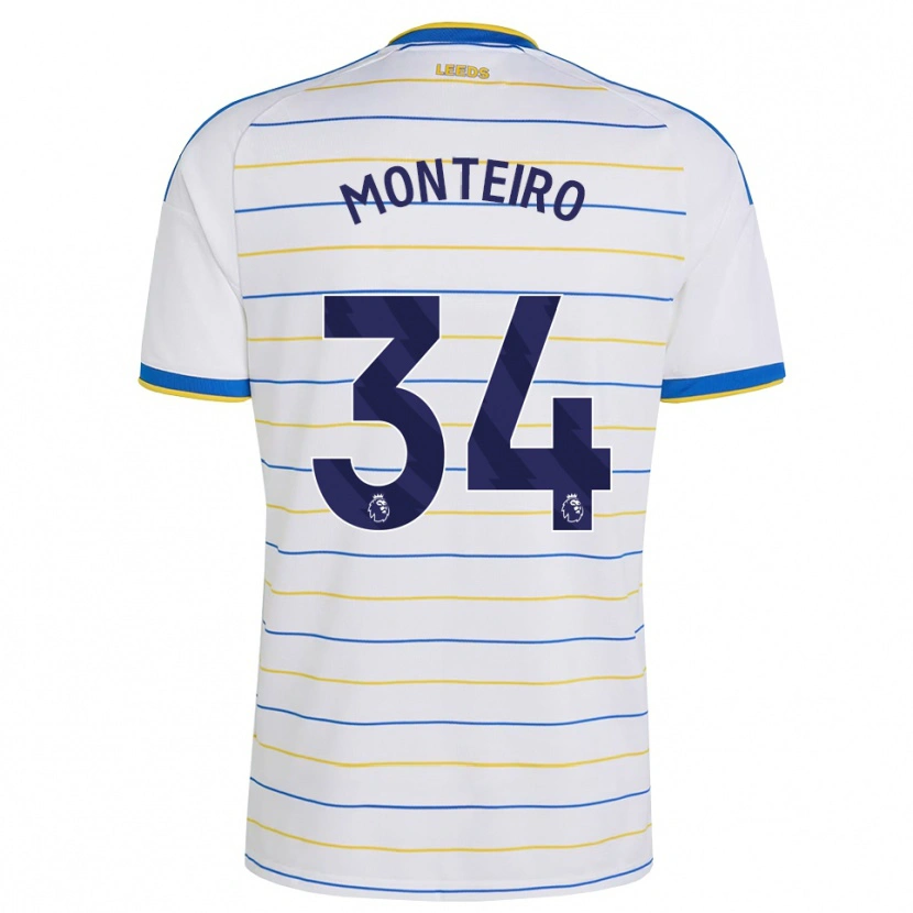 Danxen Kvinder Diogo Monteiro #34 Rød Gul Blå Hjemmebane Spillertrøjer 2026/27 Trøje T-Shirt