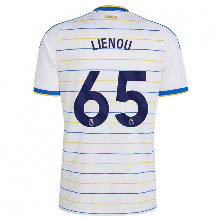 Danxen Kvinder Jayden Lienou #65 Rød Gul Blå Hjemmebane Spillertrøjer 2026/27 Trøje T-Shirt