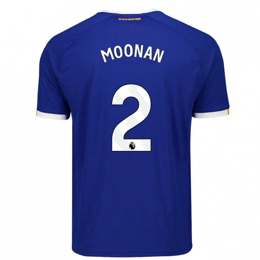 Danxen Kvinder Bradley Moonan #2 Blå Hvid Gul Hjemmebane Spillertrøjer 2026/27 Trøje T-Shirt