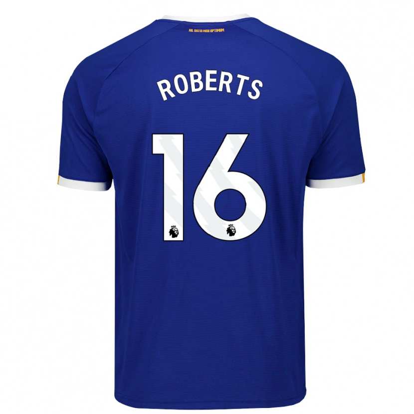 Danxen Kvinder Ray Robert #16 Blå Hvid Gul Hjemmebane Spillertrøjer 2026/27 Trøje T-Shirt