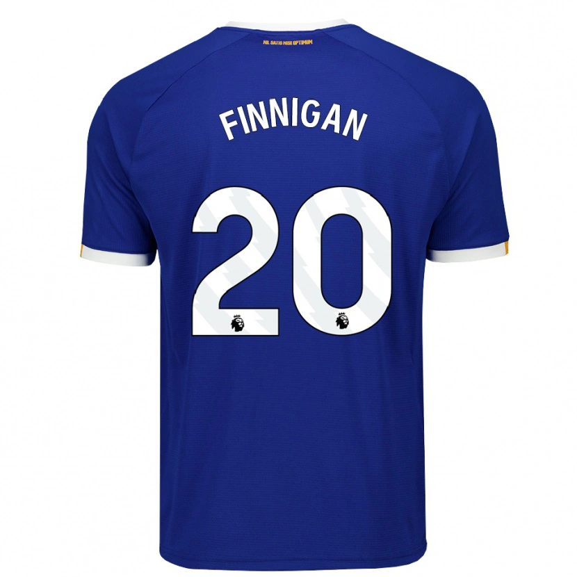 Danxen Kvinder Megan Finnigan #20 Blå Hvid Gul Hjemmebane Spillertrøjer 2026/27 Trøje T-Shirt