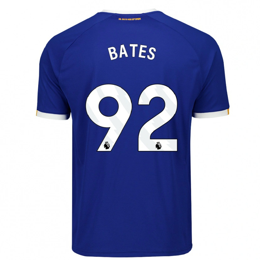Danxen Kvinder Callum Bates #92 Blå Hvid Gul Hjemmebane Spillertrøjer 2026/27 Trøje T-Shirt