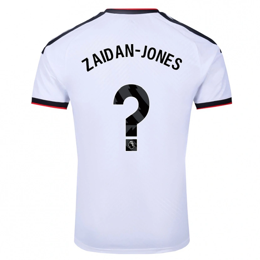 Danxen Kvinder Maddox Zaidan-Jones #0 Hvid Sort Rød Hjemmebane Spillertrøjer 2026/27 Trøje T-Shirt