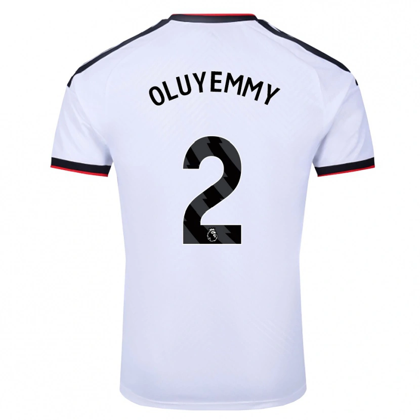 Danxen Kvinder Benjamin Oluyemmy #2 Hvid Sort Rød Hjemmebane Spillertrøjer 2026/27 Trøje T-Shirt