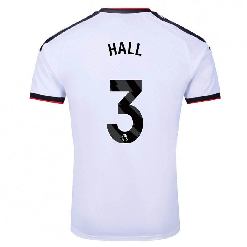 Danxen Kvinder Marcel Hall #3 Hvid Sort Rød Hjemmebane Spillertrøjer 2026/27 Trøje T-Shirt