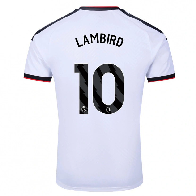 Danxen Kvinder Lilly Lambird #10 Hvid Sort Rød Hjemmebane Spillertrøjer 2026/27 Trøje T-Shirt