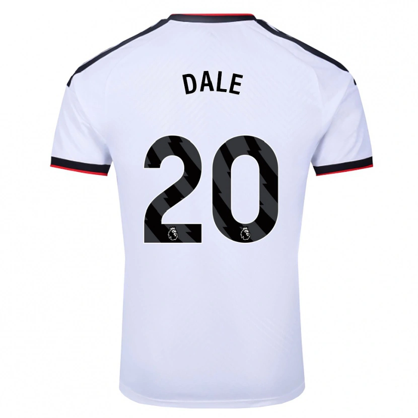 Danxen Kvinder Olivia Dale #20 Hvid Sort Rød Hjemmebane Spillertrøjer 2026/27 Trøje T-Shirt