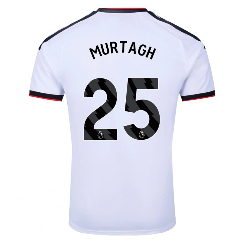 Danxen Kvinder Ruby Murtagh #25 Hvid Sort Rød Hjemmebane Spillertrøjer 2026/27 Trøje T-Shirt