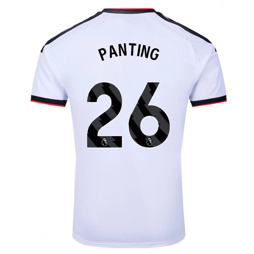 Danxen Kvinder Rachel Panting #26 Hvid Sort Rød Hjemmebane Spillertrøjer 2026/27 Trøje T-Shirt