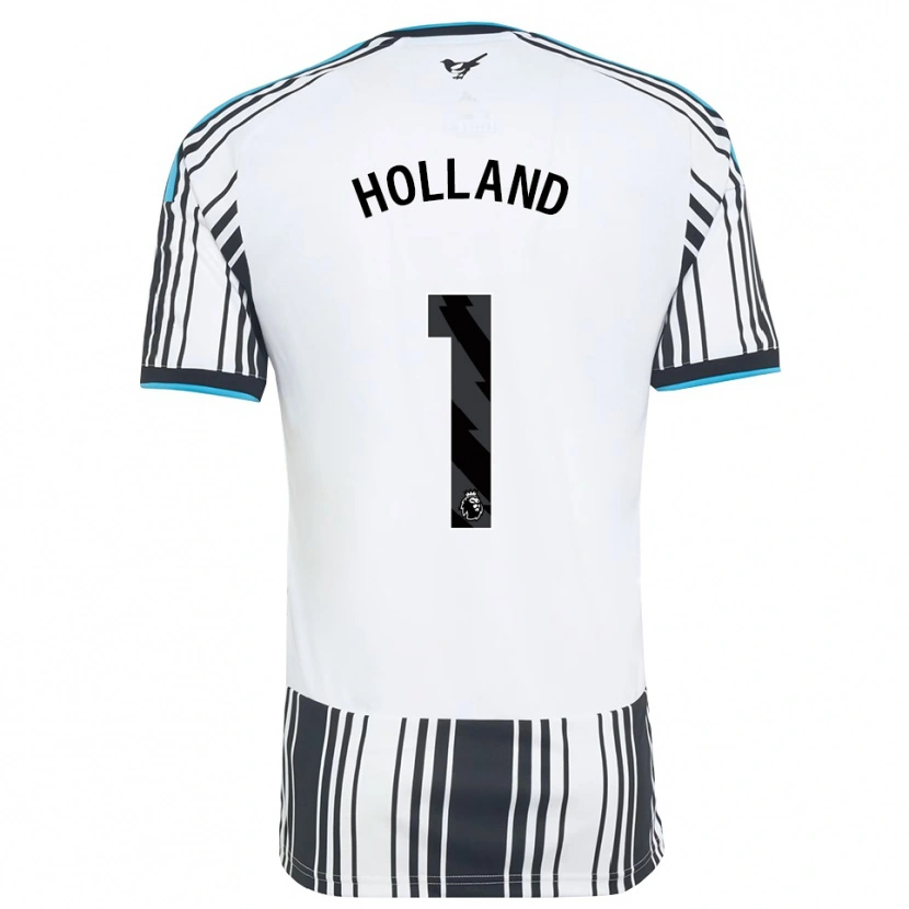 Danxen Kvinder Oliver Holland #1 Himmelblå Sort Hvid Hjemmebane Spillertrøjer 2026/27 Trøje T-Shirt