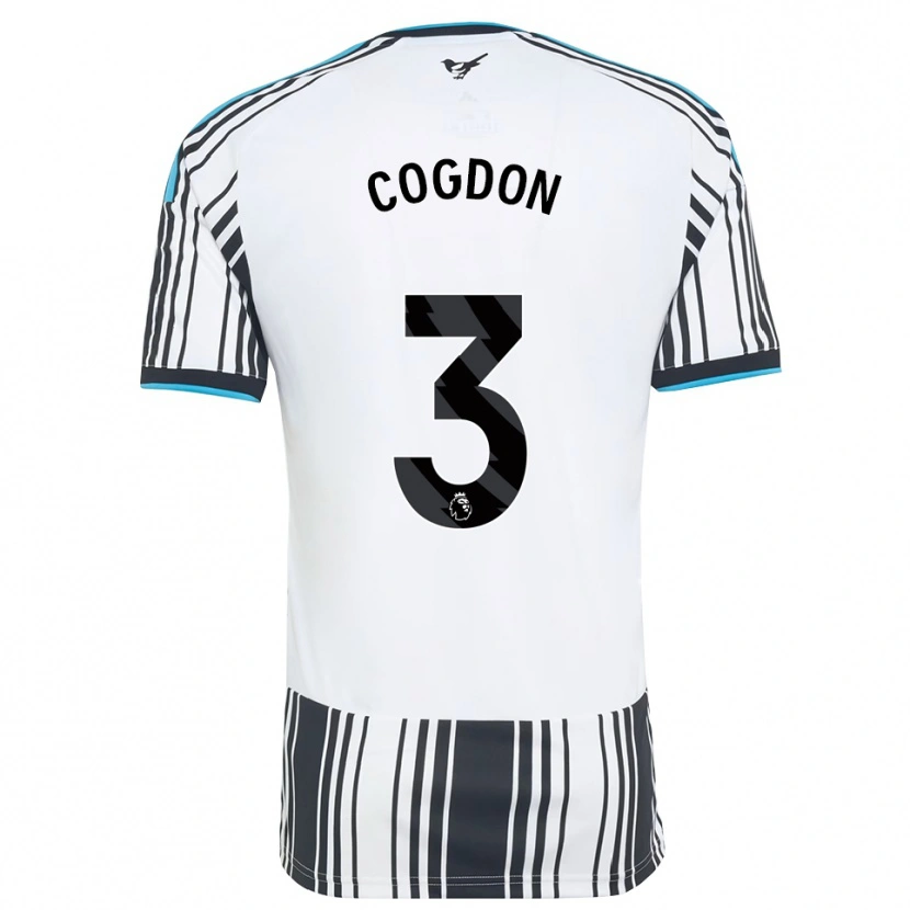 Danxen Kvinder Jude Cogdon #3 Himmelblå Sort Hvid Hjemmebane Spillertrøjer 2026/27 Trøje T-Shirt