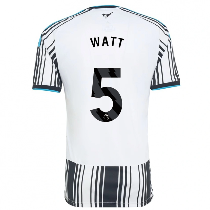 Danxen Kvinder Olivia Watt #5 Himmelblå Sort Hvid Hjemmebane Spillertrøjer 2026/27 Trøje T-Shirt