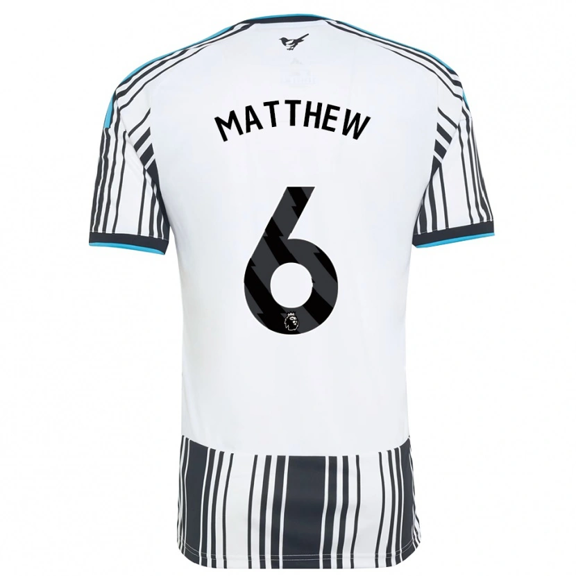 Danxen Kvinder Matthew Taylor #6 Himmelblå Sort Hvid Hjemmebane Spillertrøjer 2026/27 Trøje T-Shirt