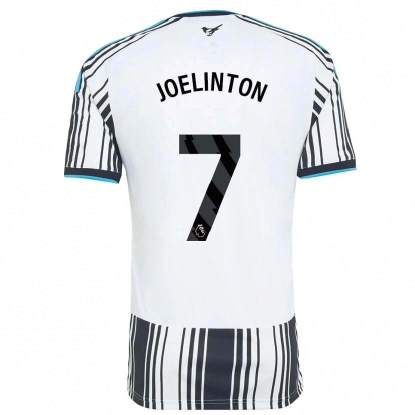 Danxen Kvinder Joelinton Cassio Apolinário De Lira #7 Himmelblå Sort Hvid Hjemmebane Spillertrøjer 2026/27 Trøje T-Shirt