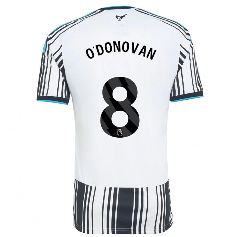 Danxen Kvinder Alex O'donovan #8 Himmelblå Sort Hvid Hjemmebane Spillertrøjer 2026/27 Trøje T-Shirt