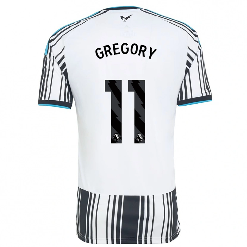 Danxen Kvinder Freya Gregory #11 Himmelblå Sort Hvid Hjemmebane Spillertrøjer 2026/27 Trøje T-Shirt