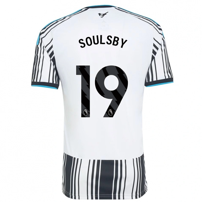 Danxen Kvinder Anna Soulsby #19 Himmelblå Sort Hvid Hjemmebane Spillertrøjer 2026/27 Trøje T-Shirt