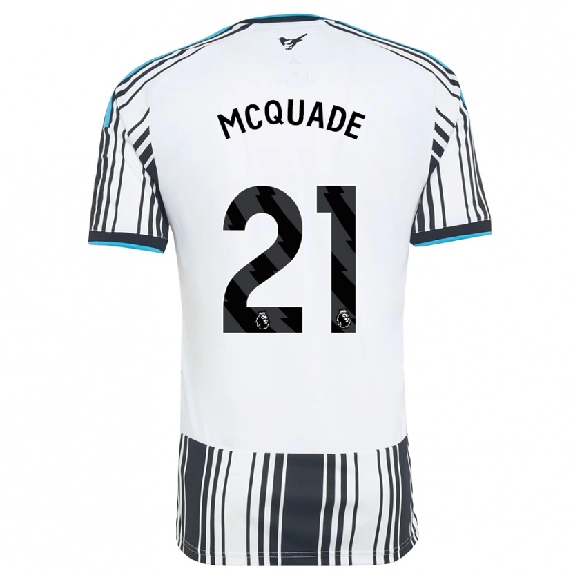 Danxen Kvinder Jasmine Mcquade #21 Himmelblå Sort Hvid Hjemmebane Spillertrøjer 2026/27 Trøje T-Shirt