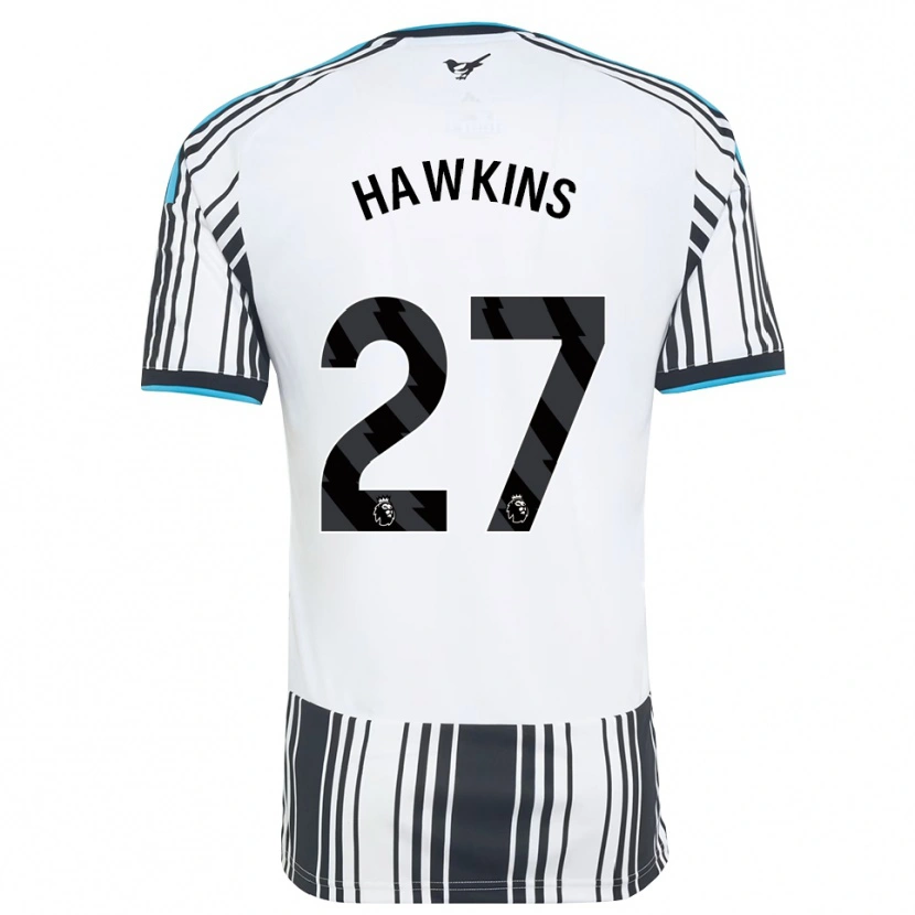Danxen Kvinder Hannah Hawkins #27 Himmelblå Sort Hvid Hjemmebane Spillertrøjer 2026/27 Trøje T-Shirt