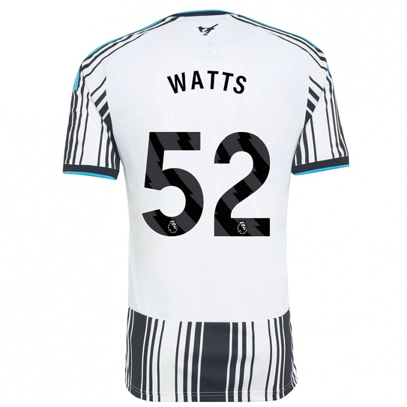 Danxen Kvinder Logan Watts #52 Himmelblå Sort Hvid Hjemmebane Spillertrøjer 2026/27 Trøje T-Shirt