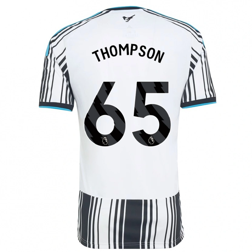 Danxen Kvinder Ciaran Thompson #65 Himmelblå Sort Hvid Hjemmebane Spillertrøjer 2026/27 Trøje T-Shirt