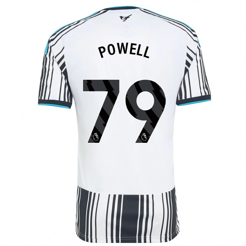 Danxen Kvinder Rory Powell #79 Himmelblå Sort Hvid Hjemmebane Spillertrøjer 2026/27 Trøje T-Shirt