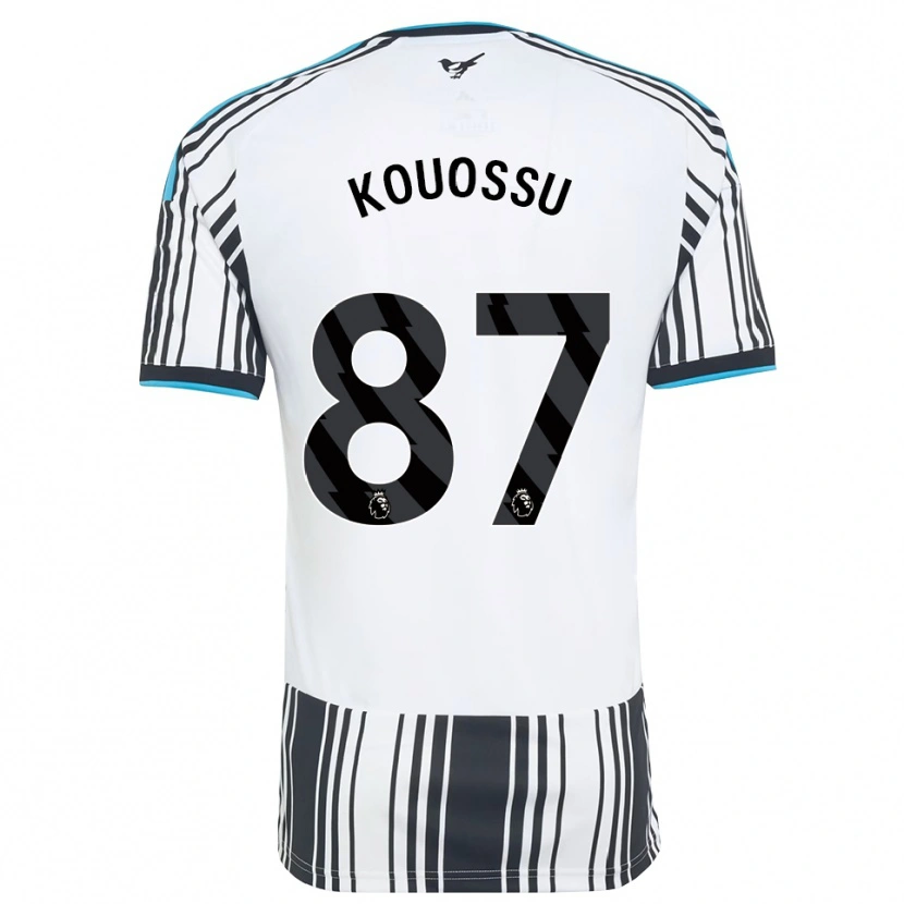 Danxen Kvinder Jayden Kouossu #87 Himmelblå Sort Hvid Hjemmebane Spillertrøjer 2026/27 Trøje T-Shirt