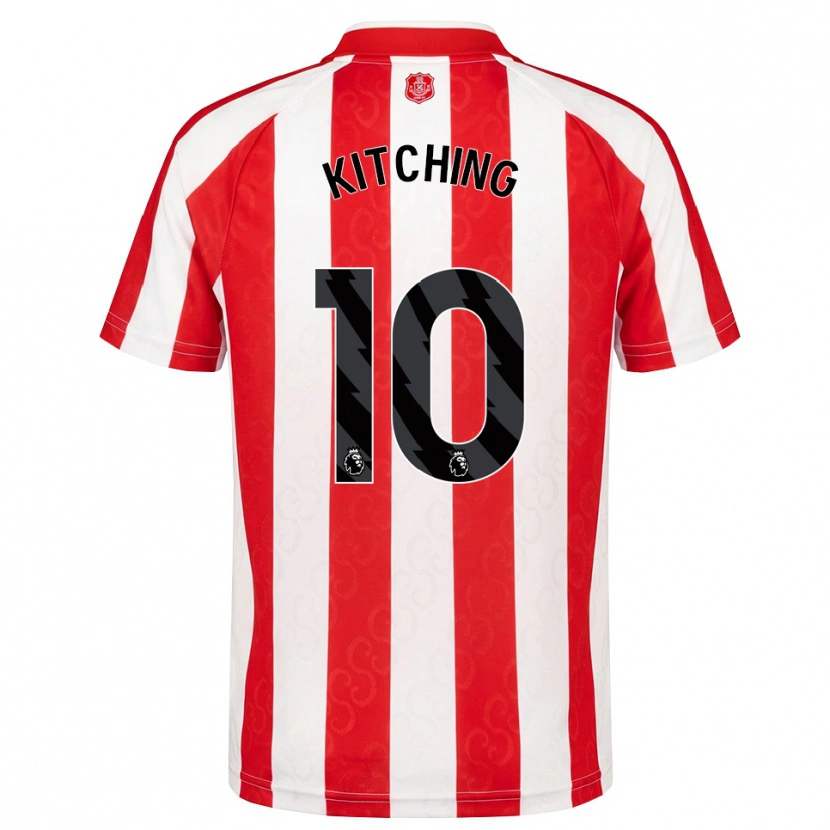 Danxen Kvinder Katie Kitching #10 Rød Hvid Sort Hjemmebane Spillertrøjer 2026/27 Trøje T-Shirt